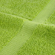Toallas de ducha SOLUND 4 uds verde manzana 70x140 cm 600 gsm V1420 Vetonek