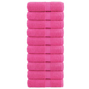Solund towels 10 units pink 30x30 cm 600 gsm v1581 Vetonek