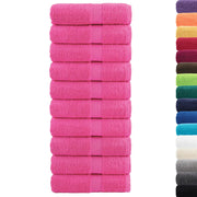 Vetonek SOLUND Towels 10 units pink 30x30 cm 600 gsm