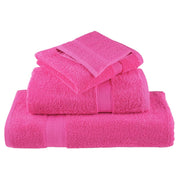 Solund towels 10 units pink 30x30 cm 600 gsm v1581 - Vetonek