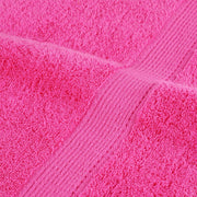 Toallas de ducha SOLUND 4 unidades rosa 70x140 cm 600 gsm V1666 Vetonek