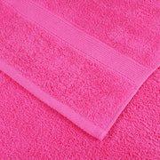 Toallas de ducha SOLUND 4 unidades rosa 70x140 cm 600 gsm V1666 Vetonek