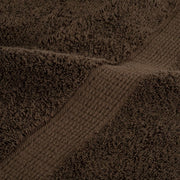 Juego de toallas premium SOLUND 6 unidades marrón 600 gsm V1987 Vetonek