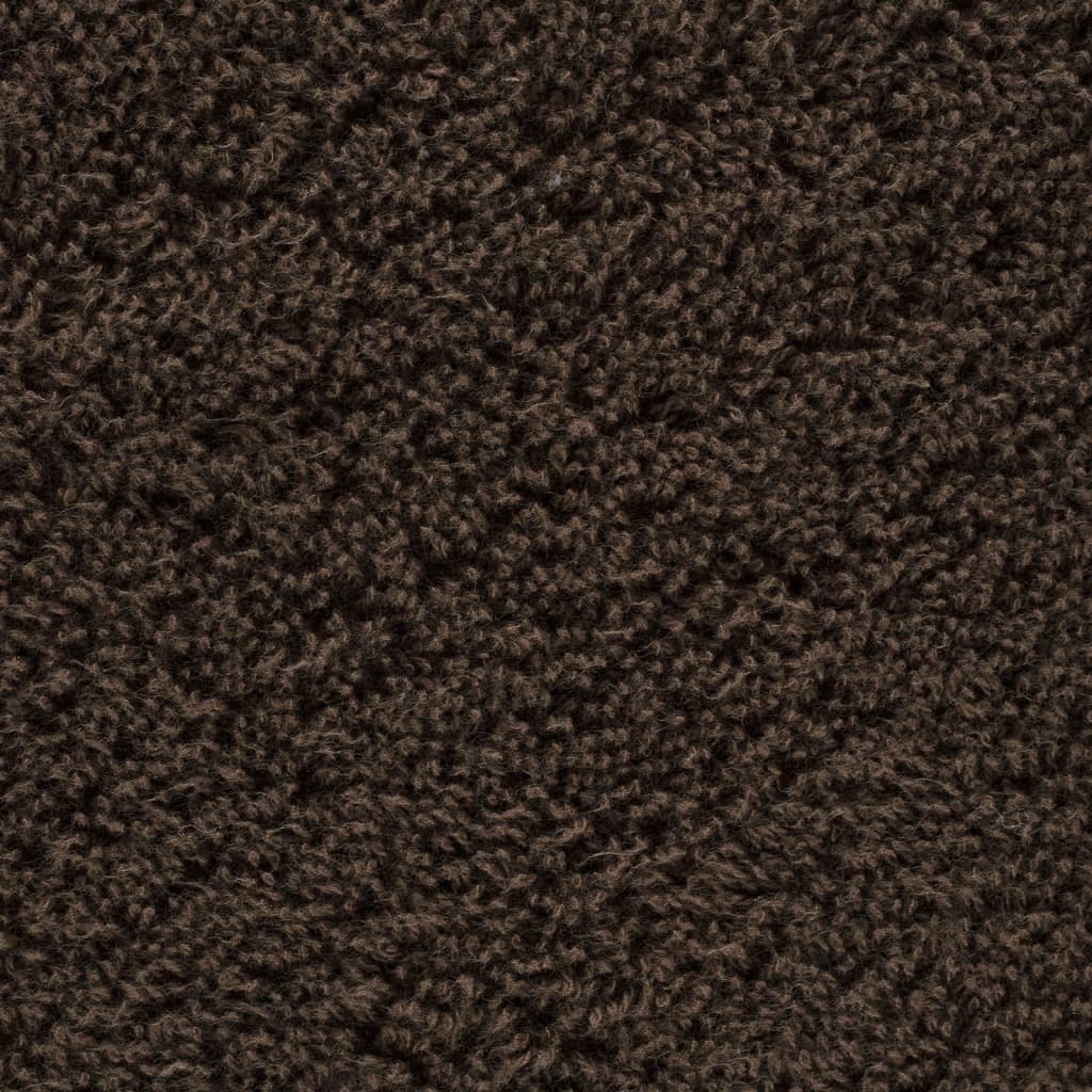 Juego de toallas premium SOLUND 12 unidades marrón 600 gsm V2151 Vetonek