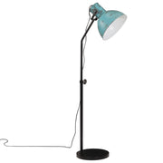 Lampadaire usé bleu 25 W E27 30x30x90-150 cm V9358 Vetonek