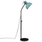 Lampadaire usé bleu 25 W E27 30x30x90-150 cm V9358 Vetonek