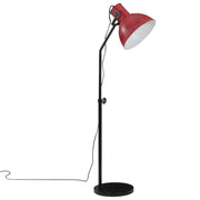 Lampadaire rouge usé 25 W E27 30x30x90-150 cm V9365 Vetonek