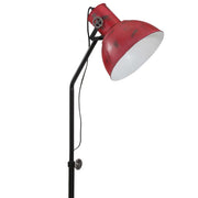Lampadaire rouge usé 25 W E27 30x30x90-150 cm V9365 Vetonek