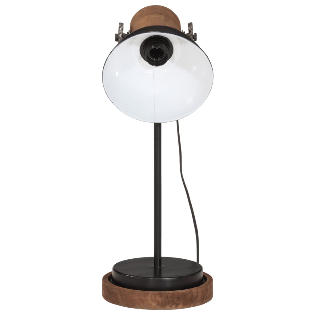 Schwarze Desktop -Lampe 25 W E27 17x17x50 cm