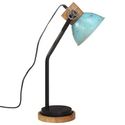 Lampe de bureau bleue usée 25 W E27 18x18x60 cm V0088 Vetonek