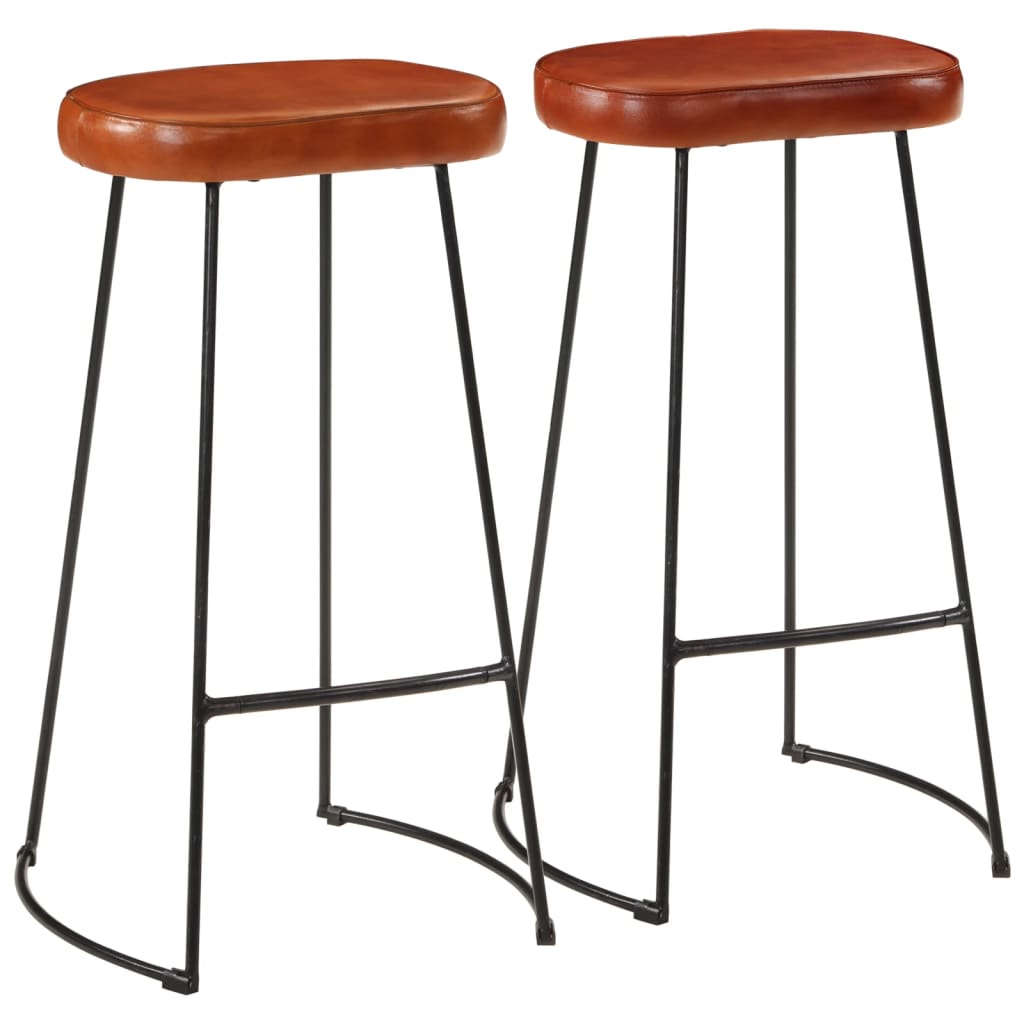 Vetonek Taburetes de bar Gavin 2 uds 44x37,5x78 cm