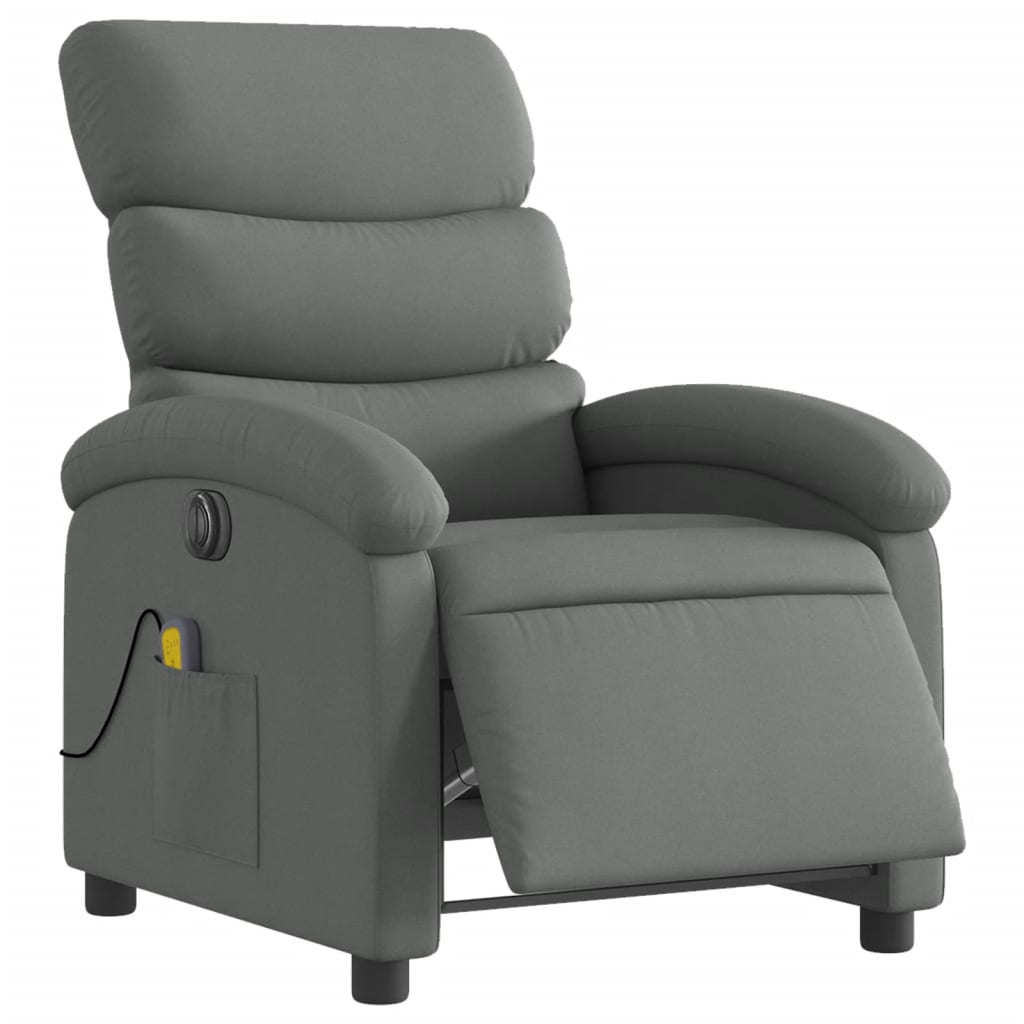 Reclinable electrical massage armchair