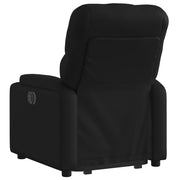 Sillón reclinable elevable eléctrico de cuero sintético con funciones de masaje y confort - Vetonek