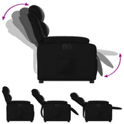 Sillón reclinable elevable eléctrico de cuero sintético con funciones de masaje y confort - Vetonek
