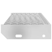 Peldaño de rejilla acero galvanizado 70x24x7 cm - Vetonek