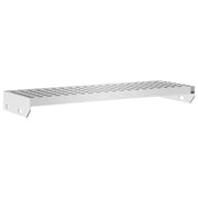 Peldaño de rejilla acero galvanizado 70x24x7 cm - Vetonek