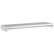 Peldaño de rejilla acero galvanizado 80x24x7 cm v6908 - Vetonek