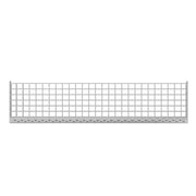 Peldaño de rejilla acero galvanizado 100x24x7 cm v6922 - Vetonek