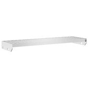 Peldaño de rejilla acero galvanizado 80x24x7 cm v6953 - Vetonek