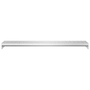 Peldaño de rejilla acero galvanizado 100x24x7 cm v6977 - Vetonek