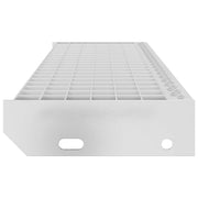 Peldaño de rejilla acero galvanizado 100x24x7 cm v6977 - Vetonek
