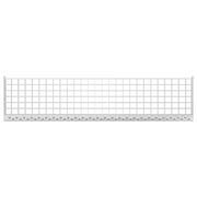 Peldaño de rejilla acero galvanizado 100x24x7 cm v6977 - Vetonek