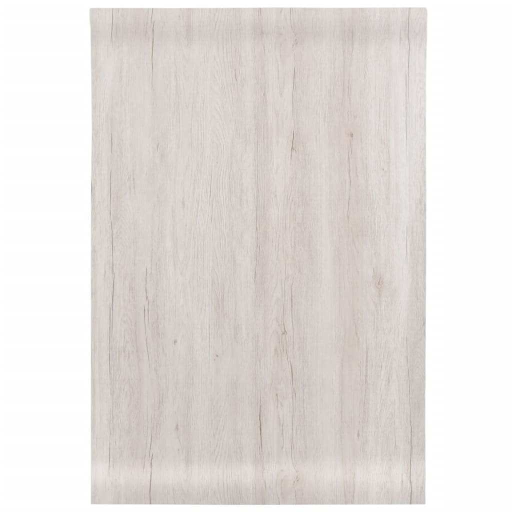 Pegatinas de mueble autoadhesivas PVC aspecto madera 90x500 cm - Vetonek