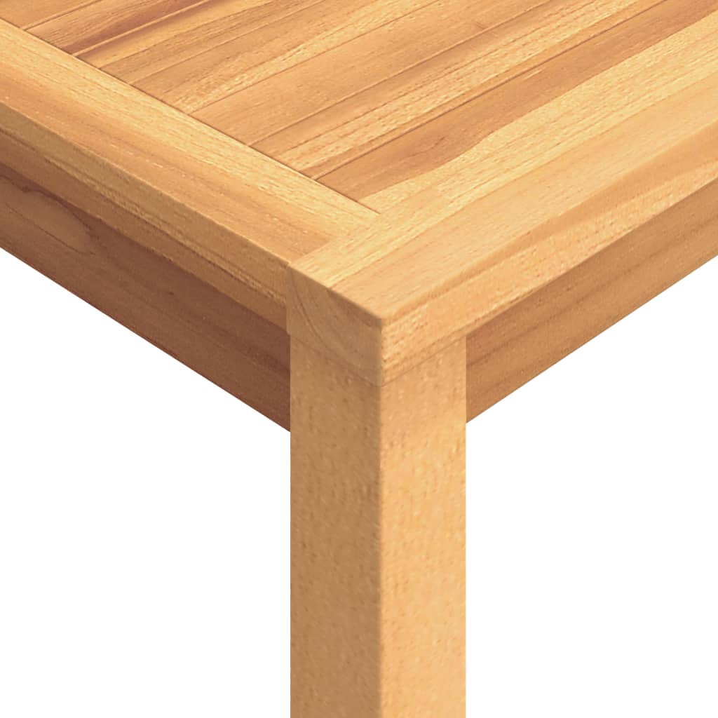 Juego de comedor de jardín 7 piezas madera maciza de teca vidaXL