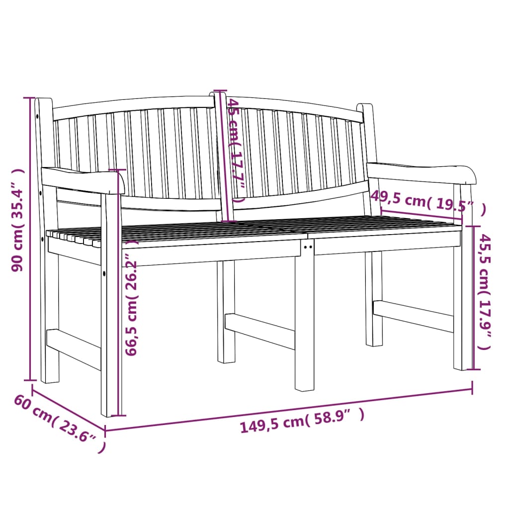 Juego de comedor para jardín 5 piezas madera maciza de teca vidaXL