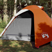 3 Person Igloo Tent Waterproof Orange V8018 Vetonek