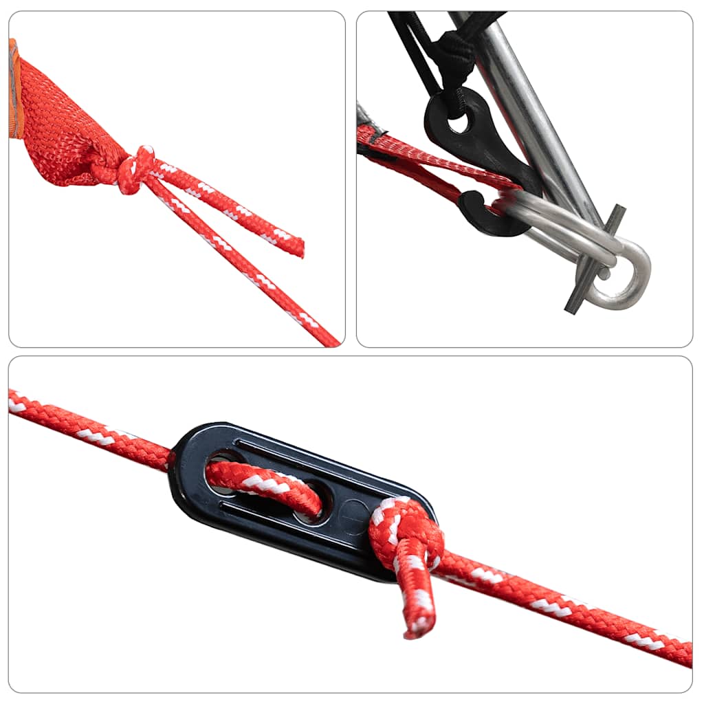 Tienda de campaña iglú 2 personas tela opaca impermeable blanco V8025 Vetonek