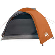 4 Person Igloo Tent Waterproof Gray Orange V8056 Vetonek