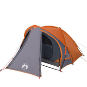 2 Person Igloo Tent Waterproof Gray Orange V8094 Vetonek