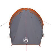 2 Person Igloo Tent Waterproof Gray Orange V8094 Vetonek