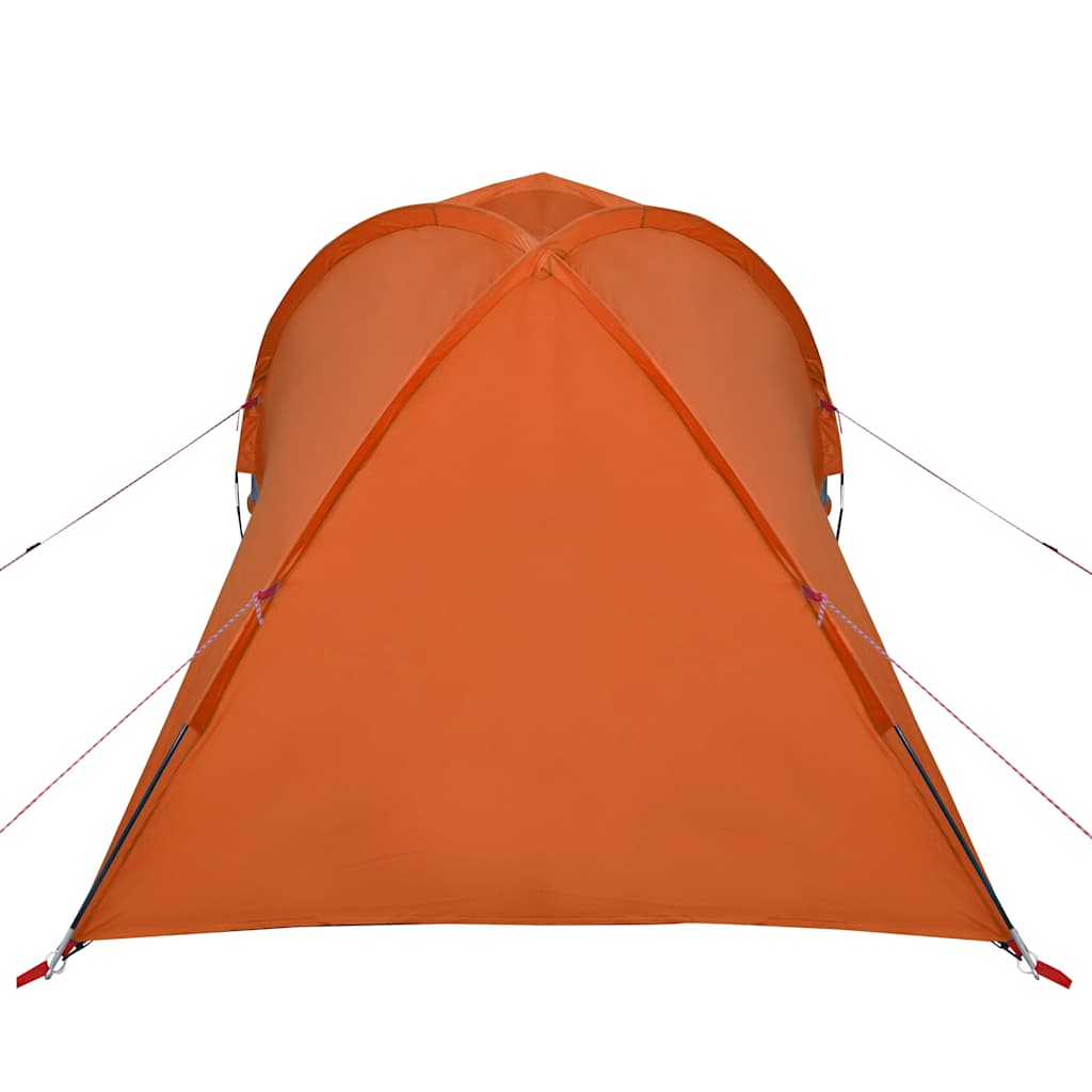 2 Person Igloo Tent Waterproof Gray Orange V8094 Vetonek