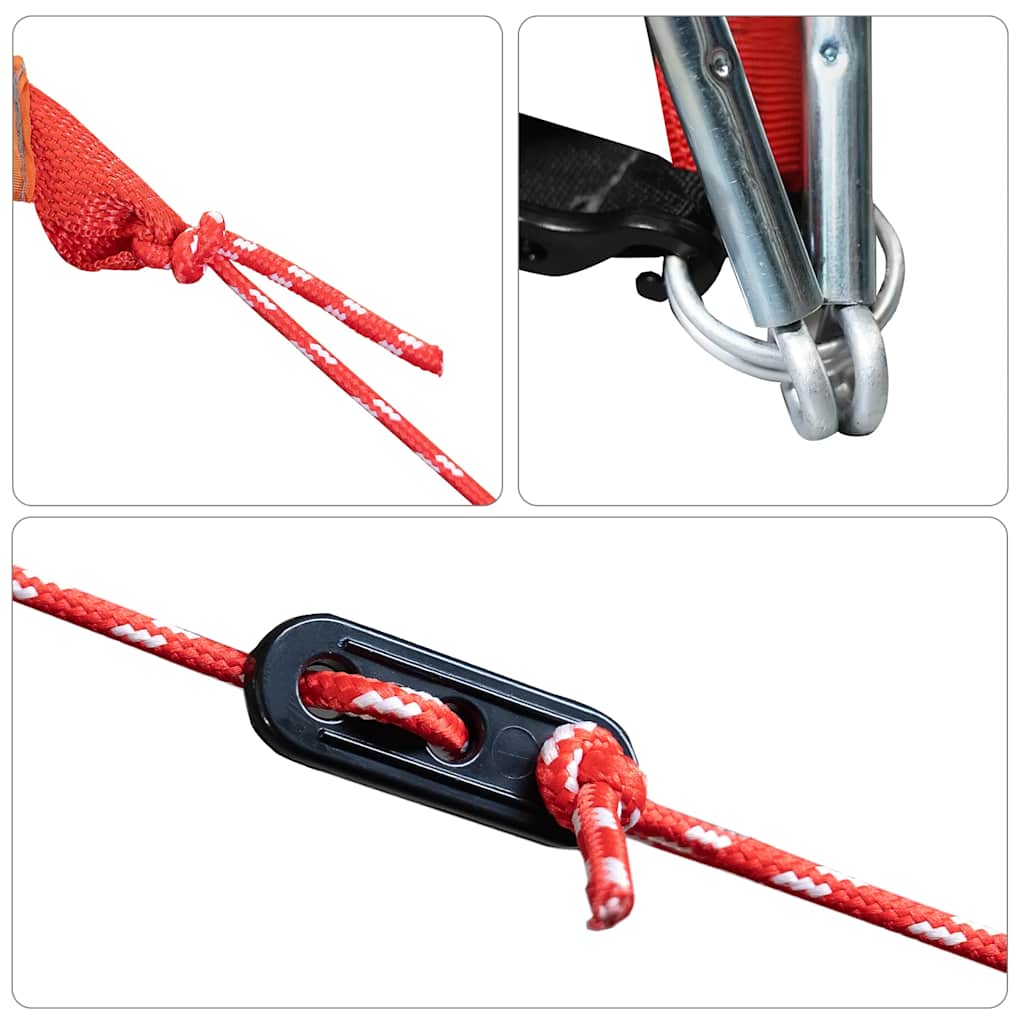 2 Person Igloo Tent Waterproof Gray Orange V8094 Vetonek