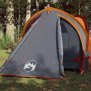 2 Person Igloo Tent Waterproof Gray Orange V8094 Vetonek