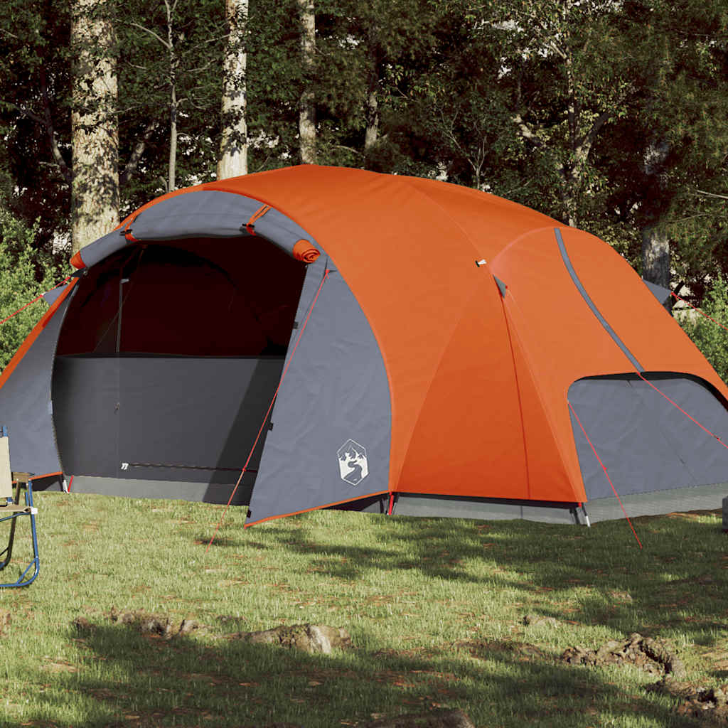 Vetonek Tienda familiar Crossvent para 8 personas impermeable naranja