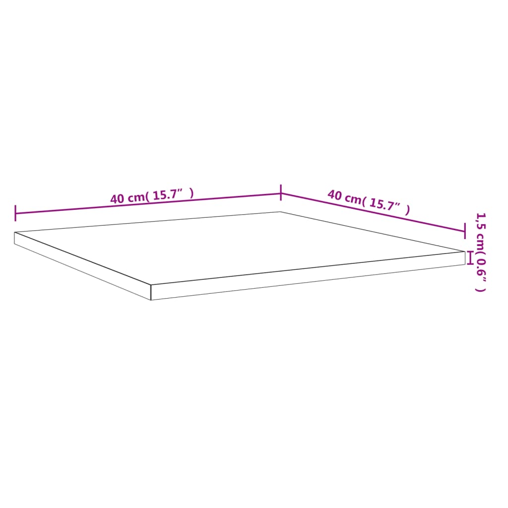 Scaffali da parete 4 UDS Sintetizzato in legno Nexus Grey Sonoma 40x40x1.5 cm