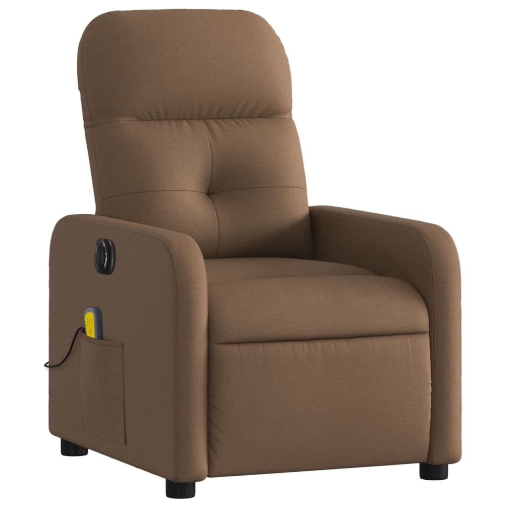 Reclinable electrical massage armchair