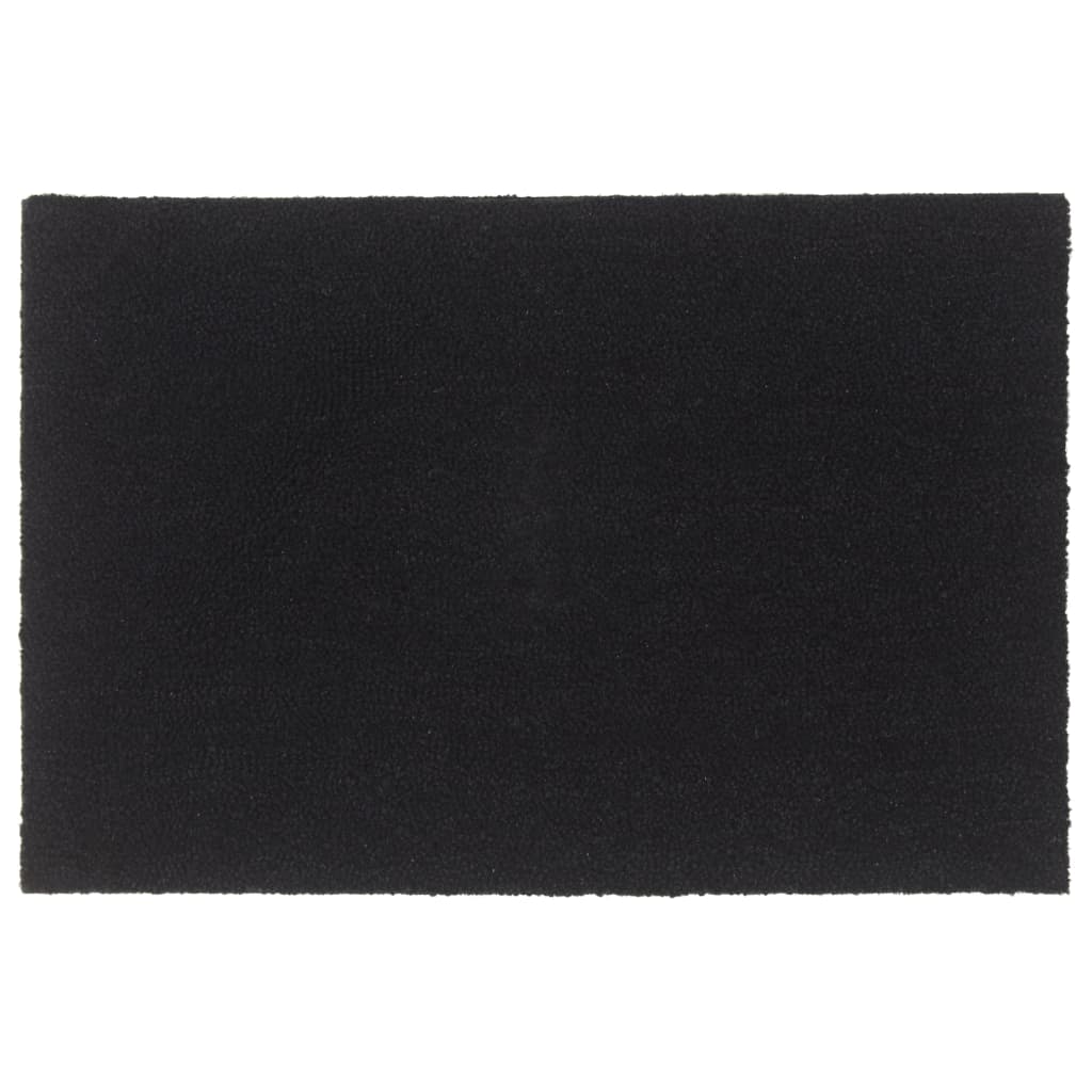 Vetonek Felpudo de fibra de coco negro 60x90 cm