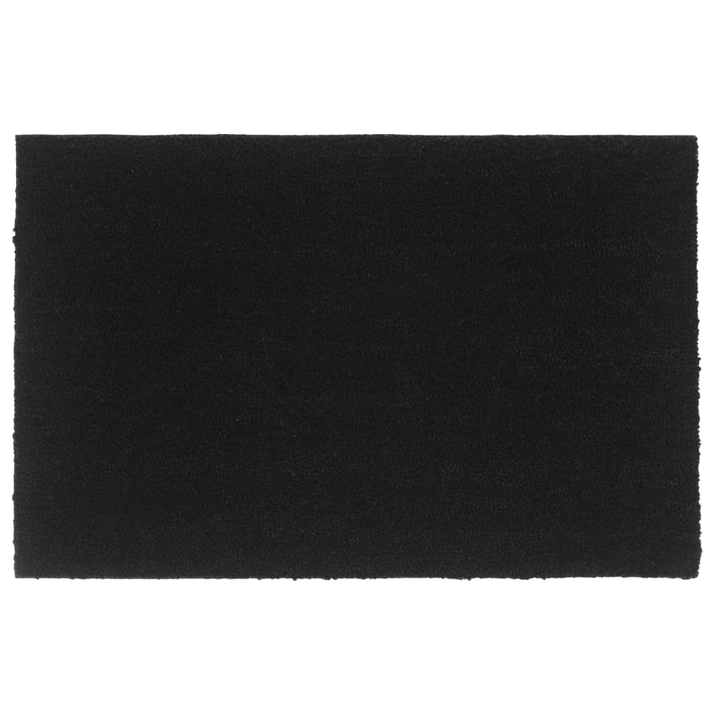 Vetonek Felpudo de fibra de coco negro 65x100 cm