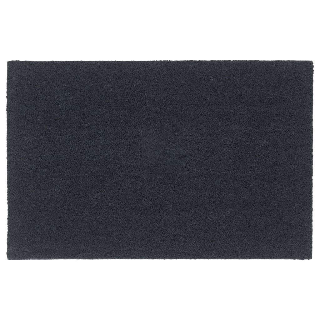 Vetonek Felpudo de fibra de coco gris oscuro 65x100 cm