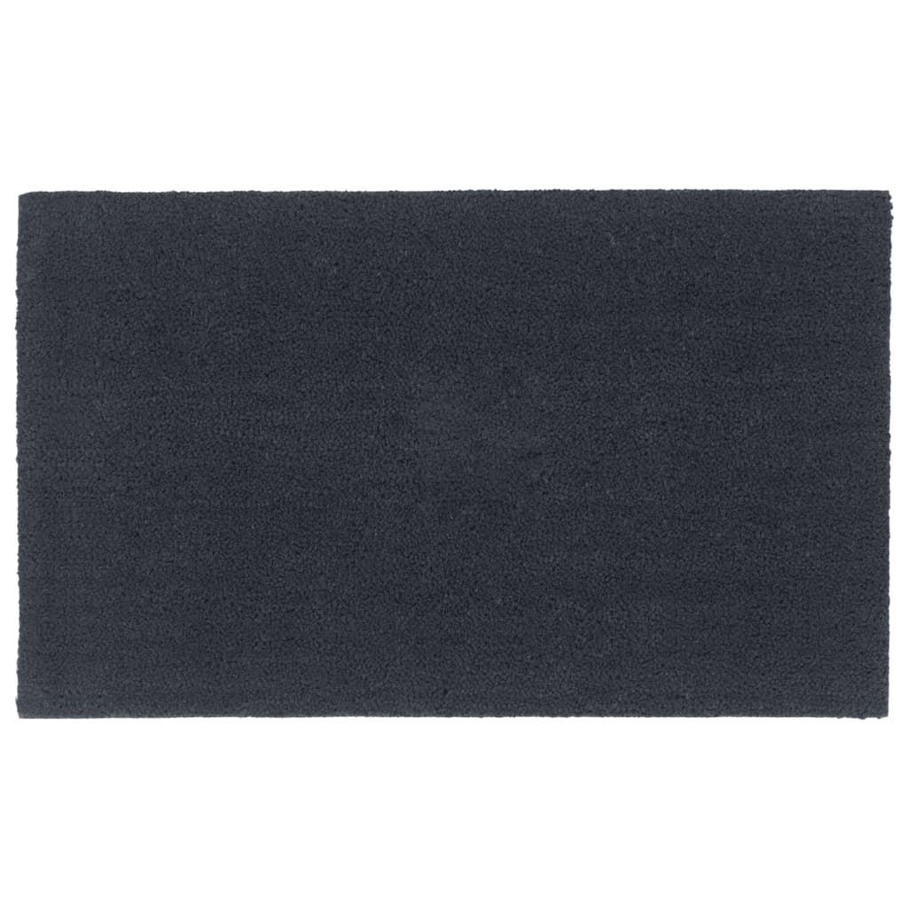 Vetonek Felpudo de fibra de coco gris oscuro 90x150 cm