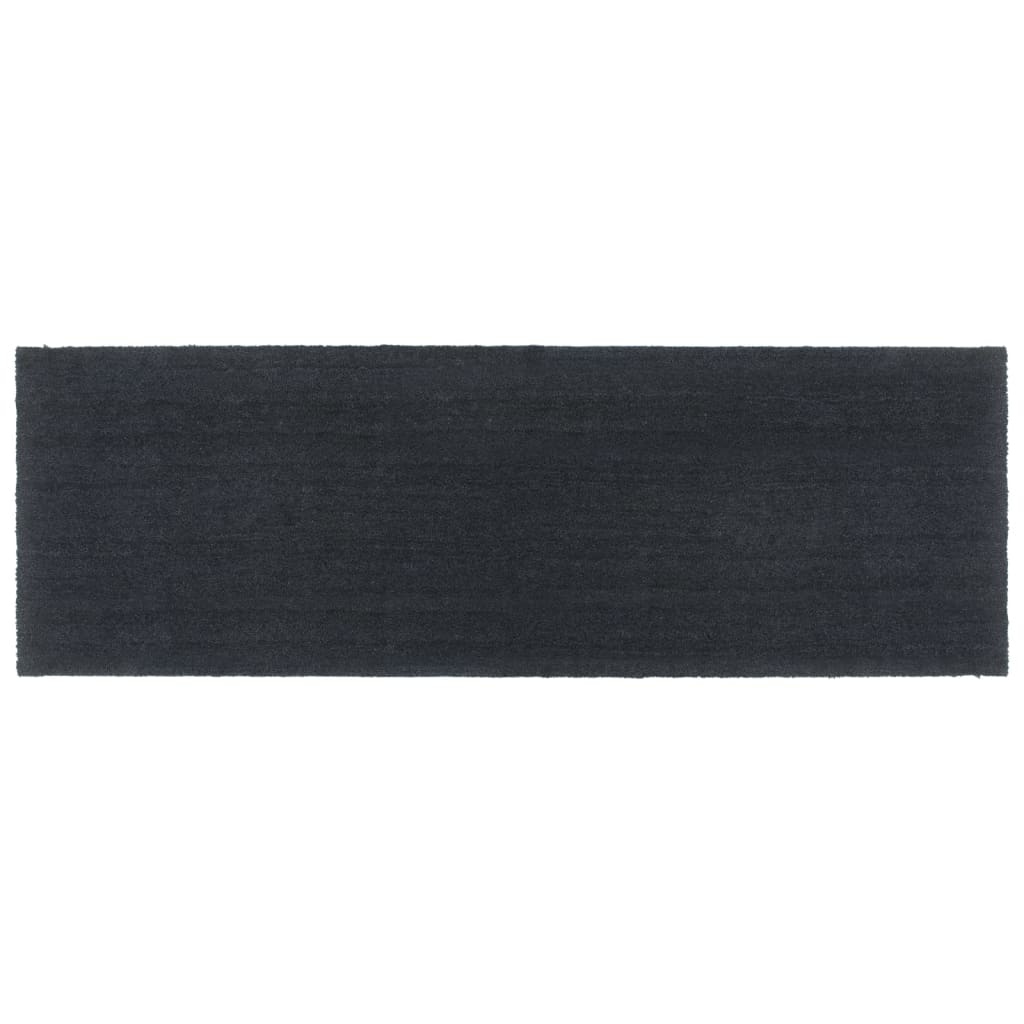 Vetonek Felpudo de fibra de coco gris oscuro 100x300 cm