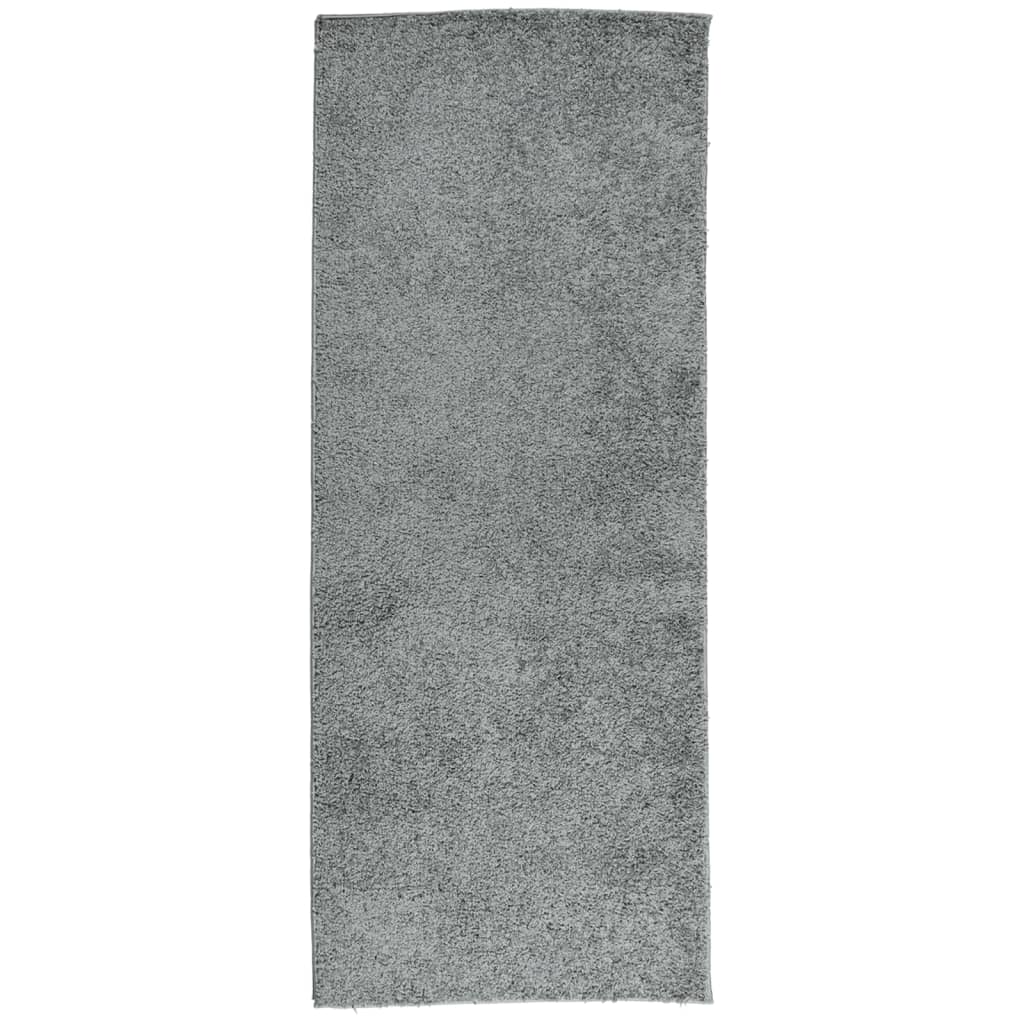 Peludo Modern Hair Carpet Green Pamplona 80x200 cm