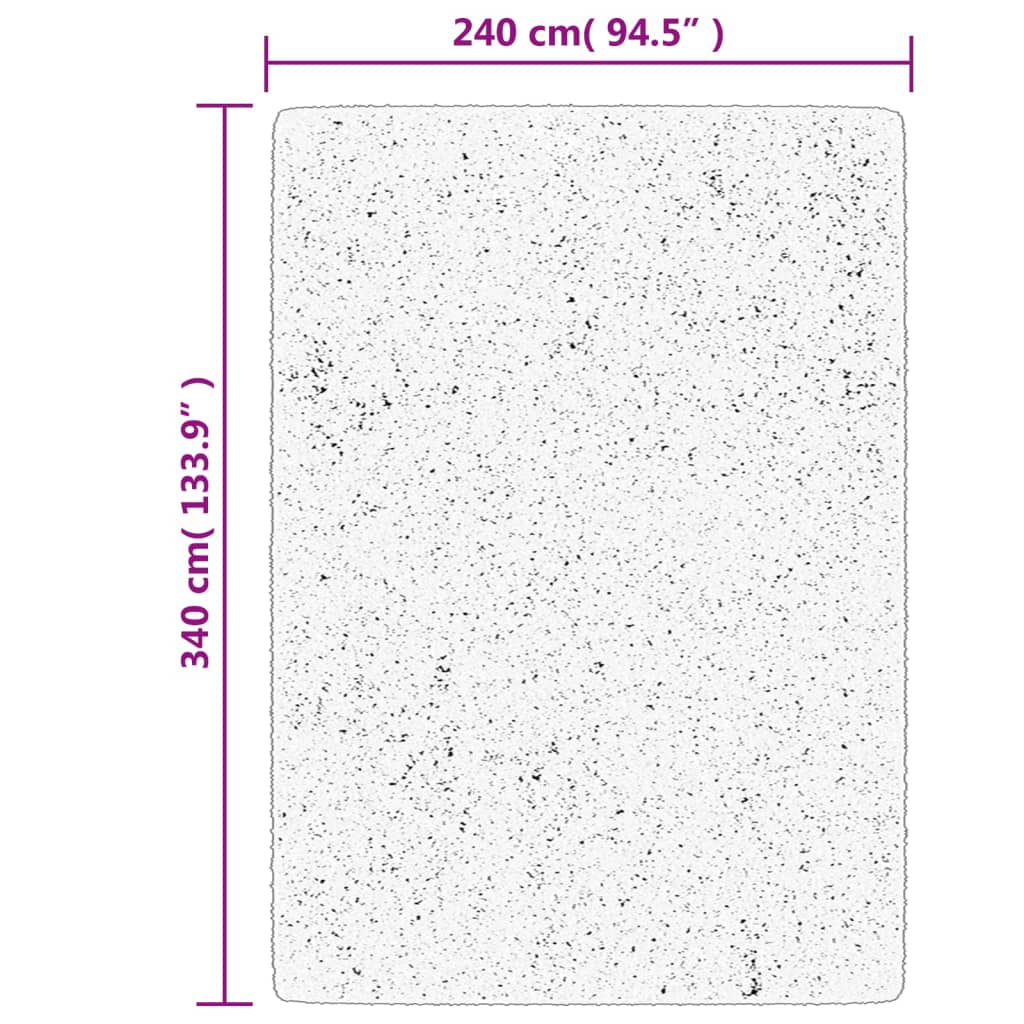 Catifa de cabells verds moderns 240x340 cm