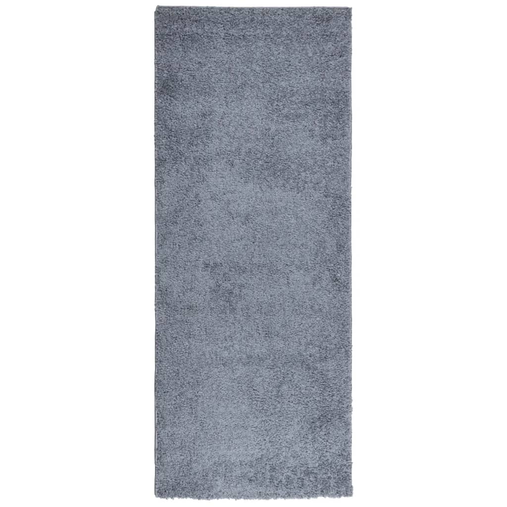 PELUDO MODERN LONG HEAR PAMPLONA Blue 80x200 cm