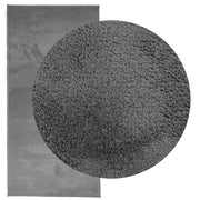 Alfombra de pelo corto oviedo gris antracita 100x200 cm v0675 - Vetonek