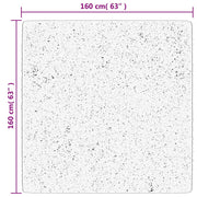 Alfombra de pelo corto OVIEDO beige 160x160 cm V0934 Vetonek